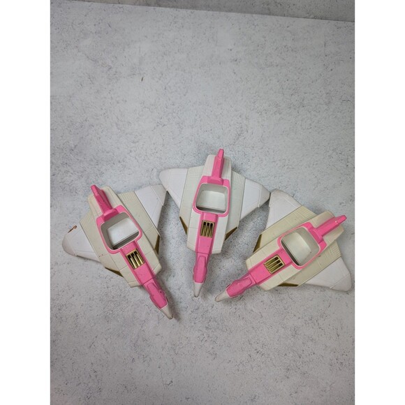 1995 Bandai Mighty Morphin Power Rangers Pink Crane Ninjazord – Lot of 3 – Parts - Picture 2 of 7